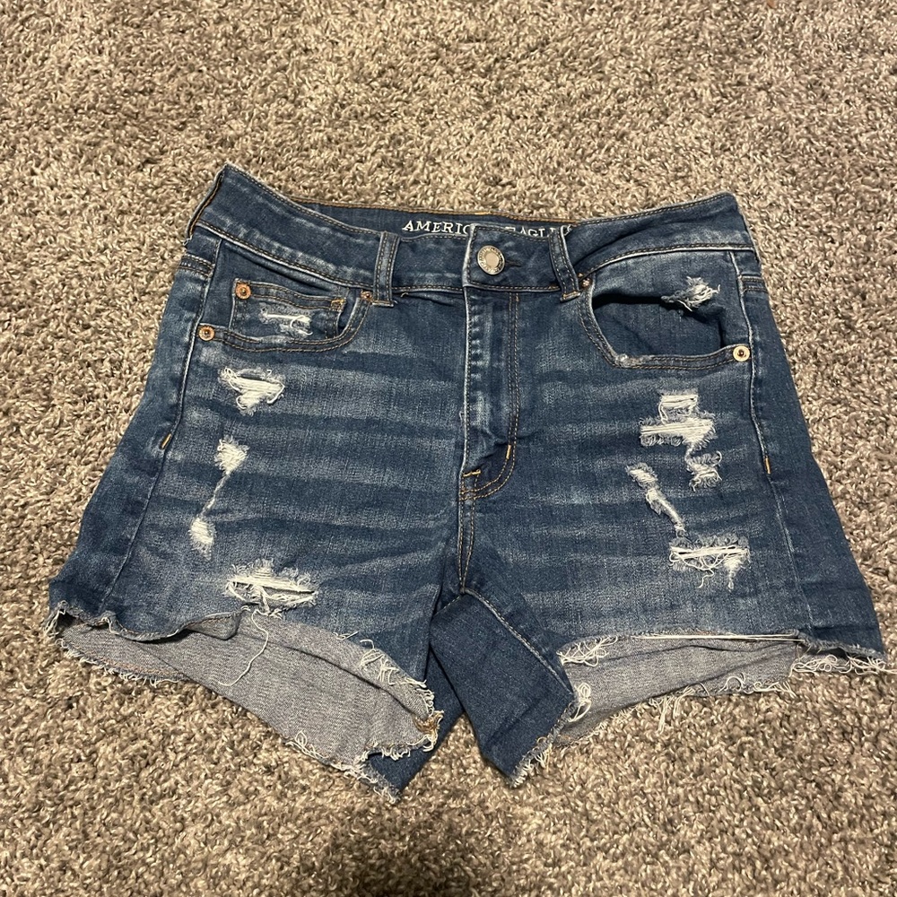 American Eagle Outfitters Hi Rise Shortie - 8
